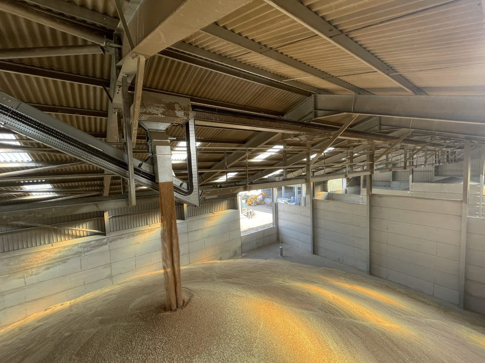 Grain handling electrical installation