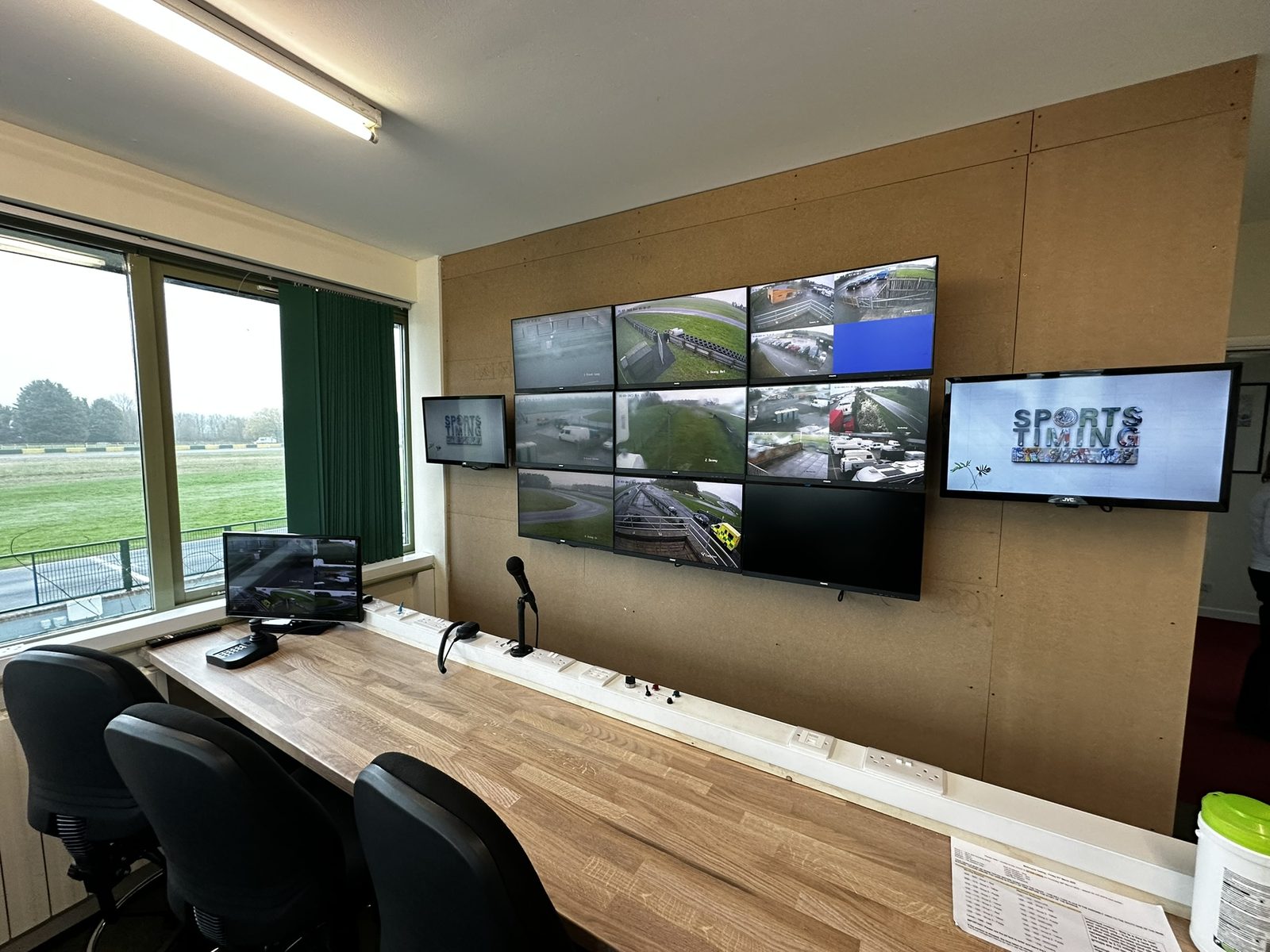 CCTV and monitoring room installation