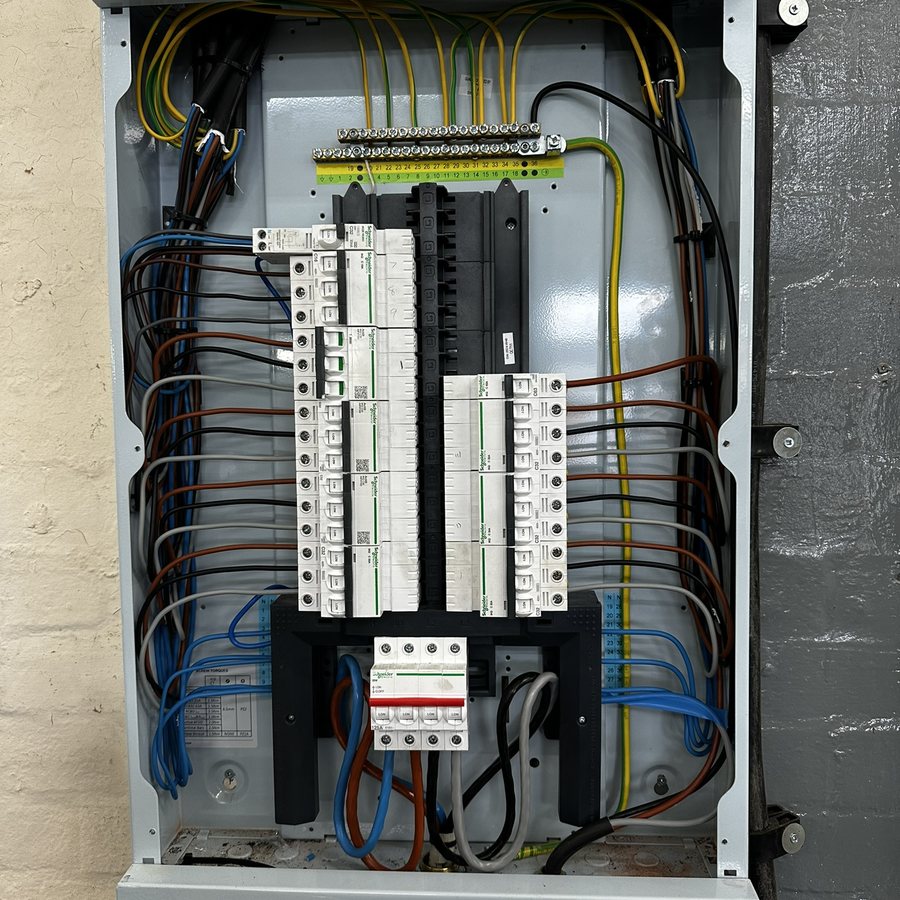 Control panel installation by SEM Electrical