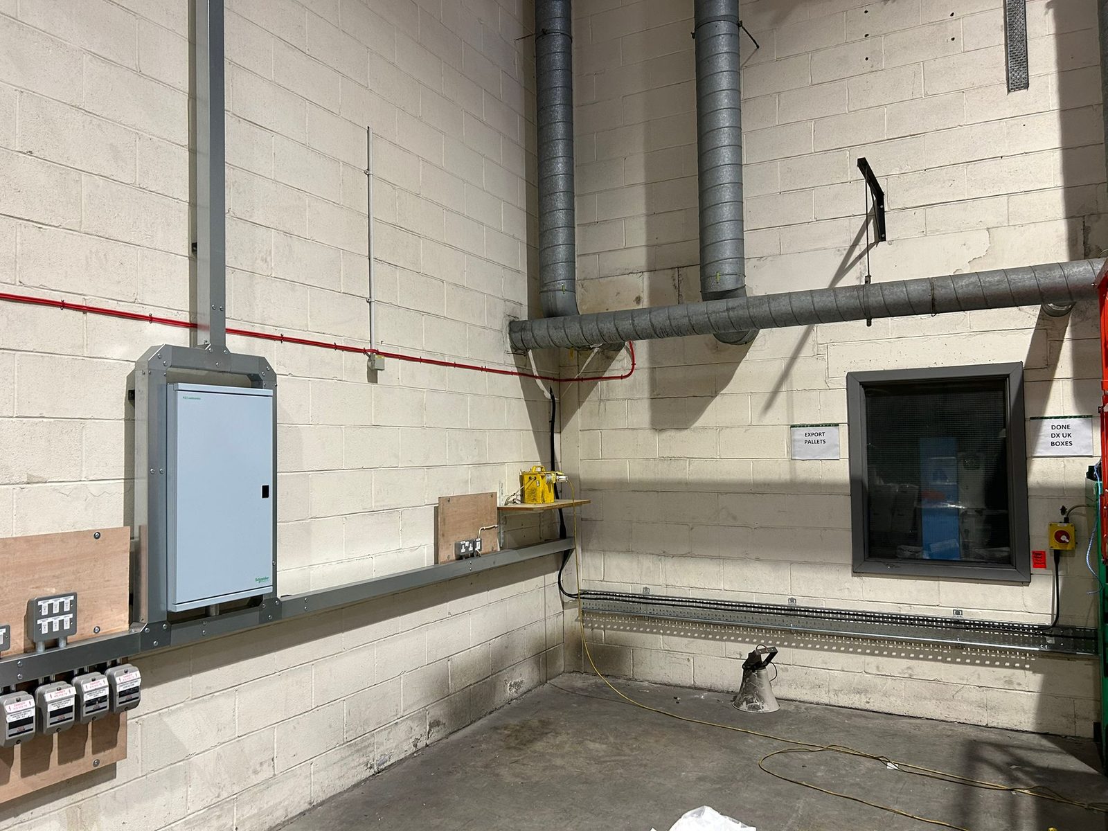 Industrial distribution board installation by SEM Electrical